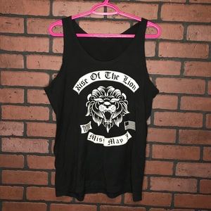 Miss May I Rise of the Lions Tank Top men’s small